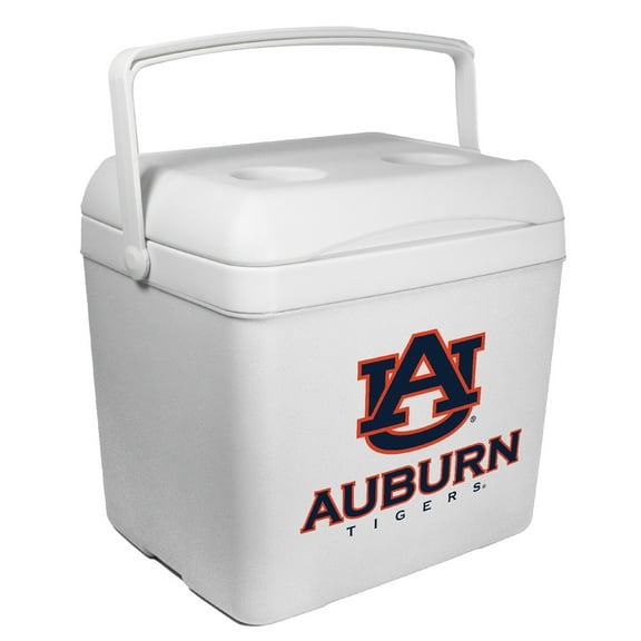 White Auburn Tigers 24-Can Tailgate Cooler