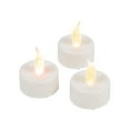 thumbnail image 1 of White B/O Tealight Candles - Home Decor - 12 Pieces, 1 of 1