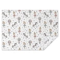 thumbnail image 1 of White Ballerina Unicorn Pattern Rectangle Tablecloth 60"x84",Waterproof Polyester Rectangle Table Cloth, Wipeable Spillproof Polyester Tablecloth for Dining, Camping, Indoor and Outdoor, 1 of 5