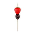 thumbnail image 1 of White Bamboo Pearl Skewer - 6" - 1000 count box, 1 of 3