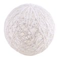 thumbnail image 1 of White Bamboo, Rattan And Ball Chandelier Individual Creativity Spherical Rattan Nest Lampshade, 1 of 8