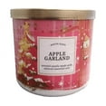 thumbnail image 1 of White Barn Bath and Body Works Apple Garland 3 Wick Scented Candle New with Lid, 1 of 3