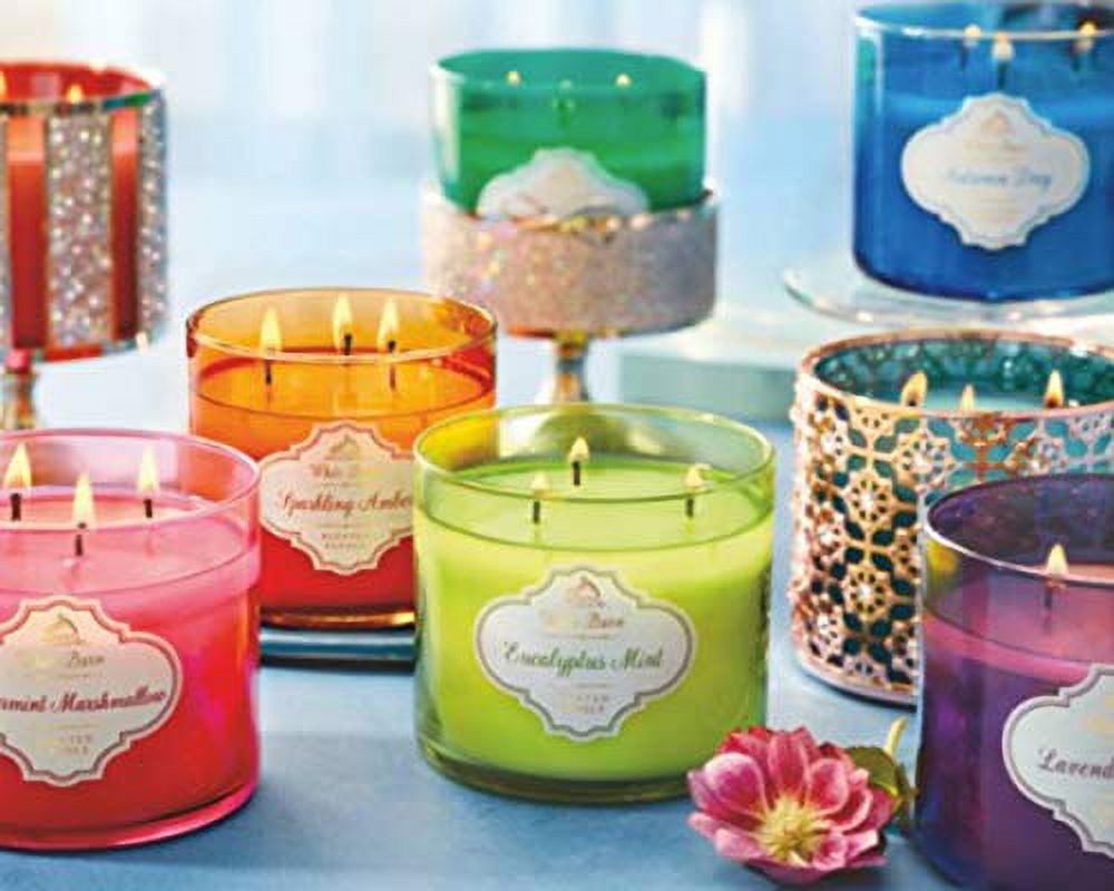 White Barn Bergamot Waters 3Wick Scented Candle 14.5 oz