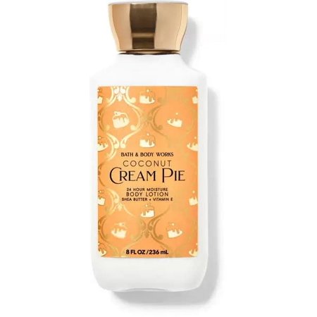 White Barn Coconut Cream Pie Super Smooth Body Lotion 8oz -Bath and Body Works