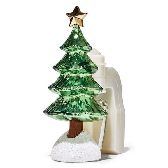 Bath & Body Works Wallflower Warmer Plug Caved Christmas tree