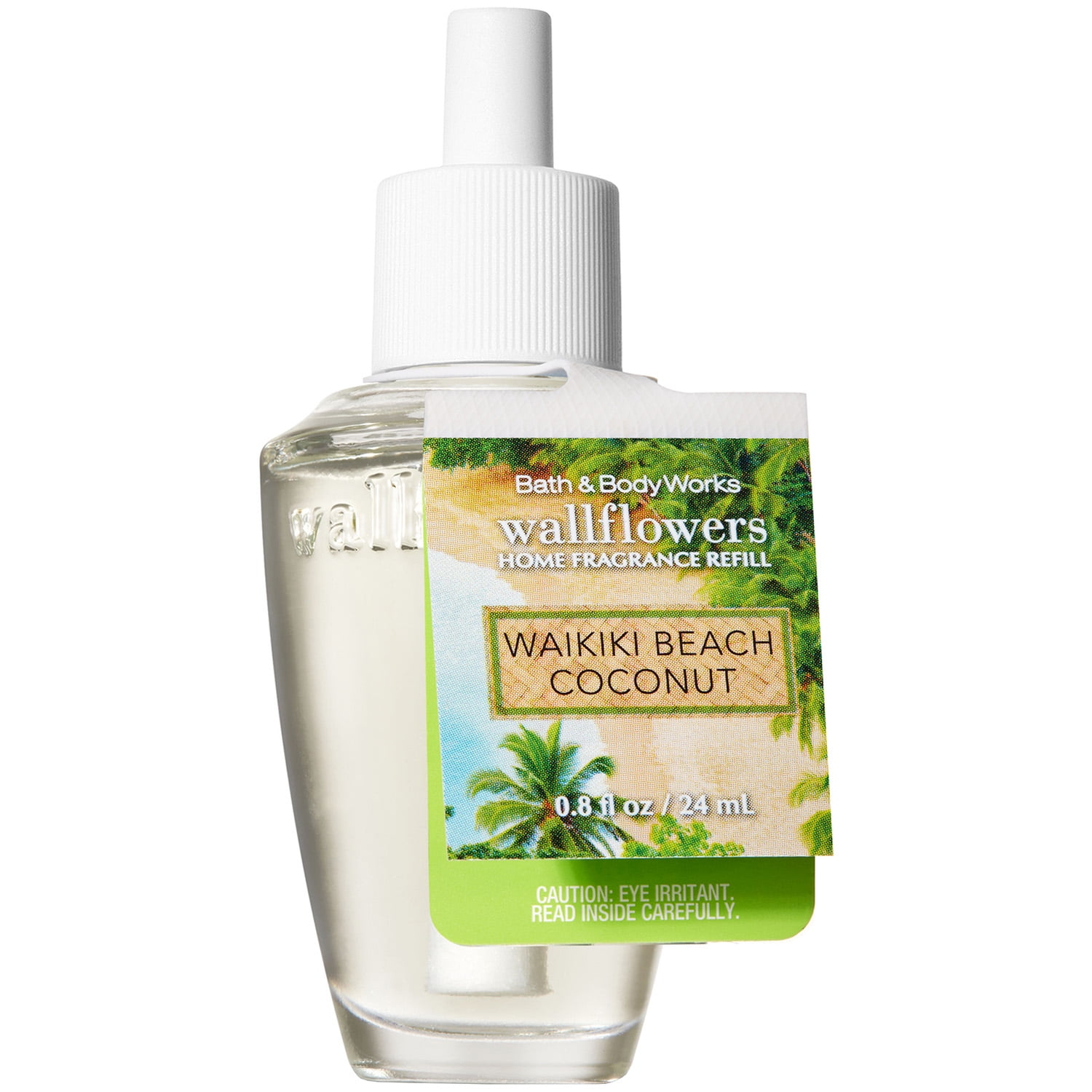 White Barn WAIKIKI BEACH COCONUT Wallflowers Fragrance Refill 0.8 Fluid Ounce