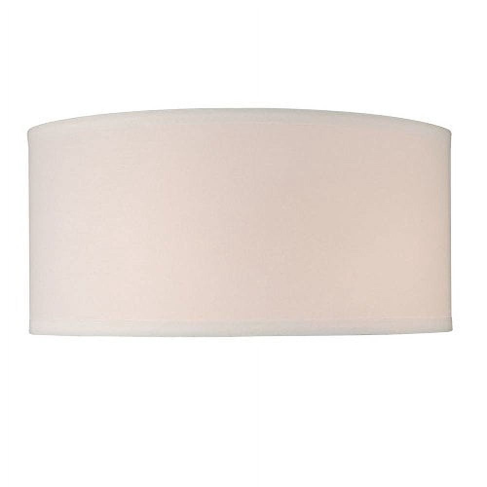 White Barrel Lamp Shade with Spider Assembly - 8-Inches Tall - Walmart.com