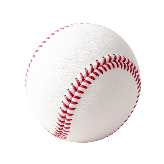 White Baseball LED Night Light, Realistic Stitched Ball Lamp Warm Glow for Bedroom Bedside Desk Decor, USB Powered Unique Gift for Baseball Enthusiasts, 3.14 in