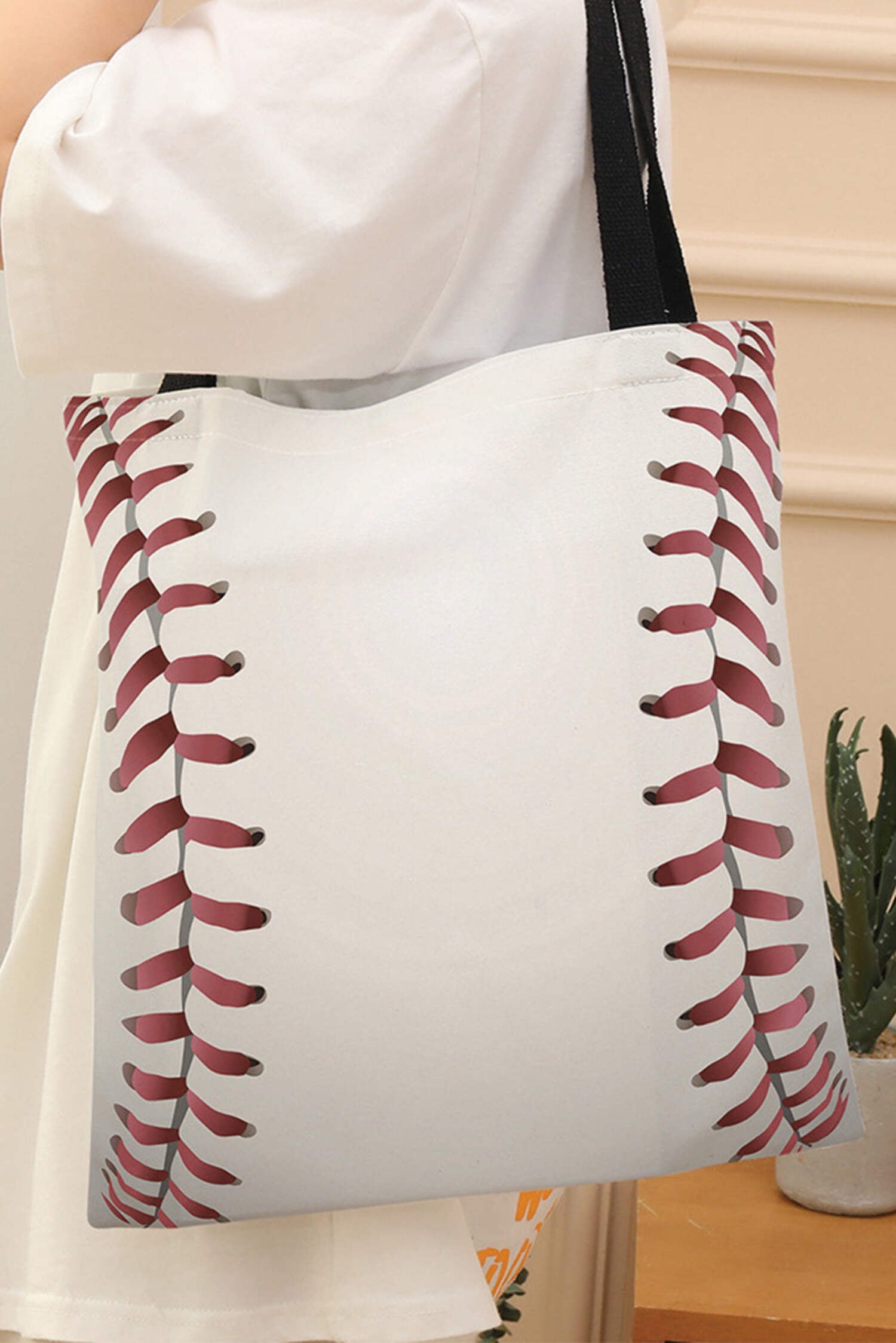 Baseball tote deals