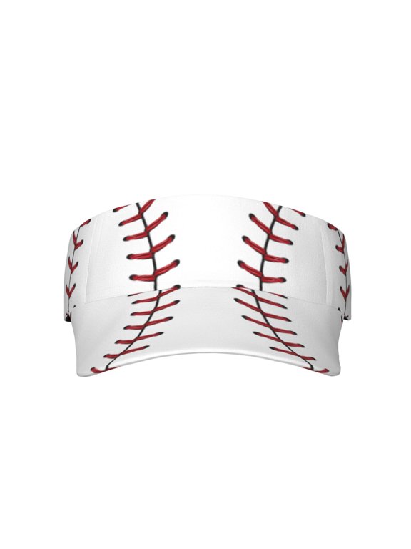 White Baseball Sports Sun Visor Hats Adjustable Sun Visor Caps For Women And Men