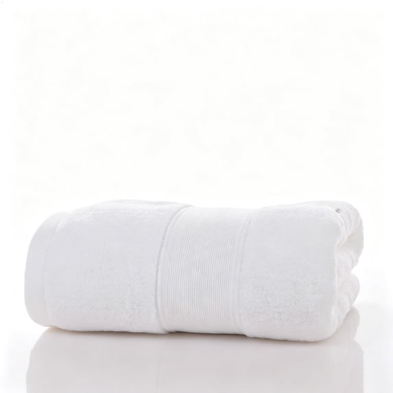 White Bath Towel, Thick Absorbent Bath Sheet, 27.6x55.1 Inch Quick Dry Towel for Bathroom Gym, Hotel Quality Home Spa Towel for Everyday Use