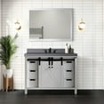 thumbnail image 1 of White Bath Vanity 48 In. W With Grey Quartz Countertop And Faucet - , Soft Close, Abundant Storage Compartments Offered Included Scratch-, Options Available, 1 of 3