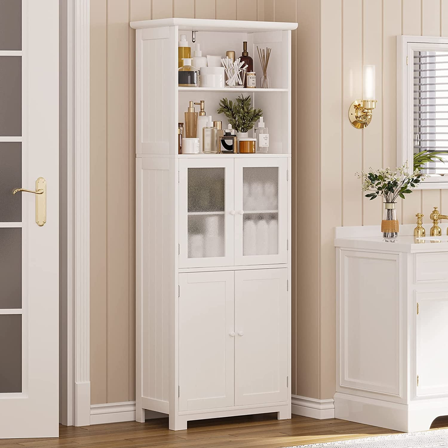 Freestanding sale storage cabinet
