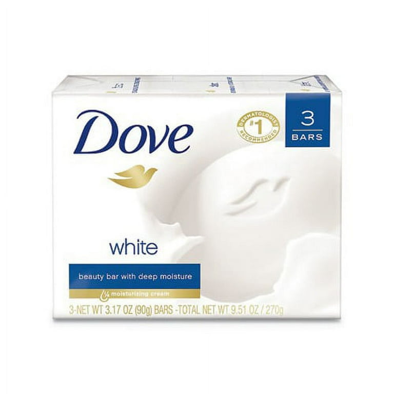 White Beauty Bar, Light Scent, 3.17 oz, 12/Carton White Beauty Bar, Light Scent, 3.17 oz, 12/Carton