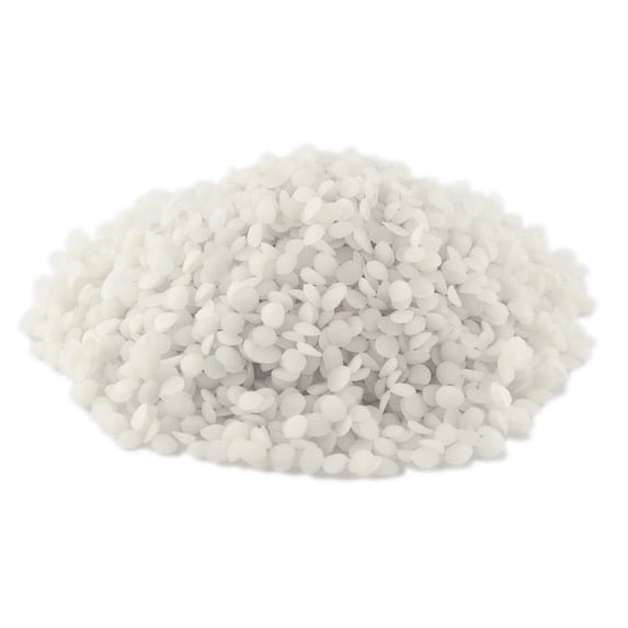 White Beeswax Pastilles - 1 lb in Aluminum Bag - 100% Pure by GreenHealth