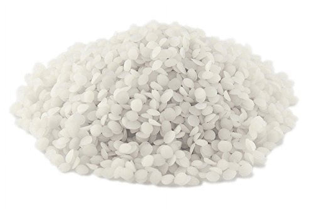 White Beeswax Pastilles, 100% Pure, Refined & Naturally Bleached (3 lb) by GreenHealth