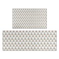 thumbnail image 1 of White Bigfoot and Pine Tree Pattern Kitchen Rugs Sets Of 2,Anti Fatigue Kitchen Mat Rugs Non Slip Washable,Decorative Kitchen Floor Mats for Kitchen,Sink,Laundry,17"x30"+17"x47", 1 of 7