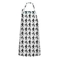 thumbnail image 1 of White Bigfoot and Tree Pattern Apron-Garden Aprons for Women with Pockets-Cotton Linen Waterproof Kitchen Cooking Gardening Aprons Adjustable for Kitchen,Cooking,BBQ and Salon 33x27 Inch, 1 of 7