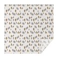 thumbnail image 1 of White Bigfoot and Tree Pattern Square Tablecloth,Waterproof Square Table Cover,Wipeable Spillproof Washable Table Cover for Home Kitchen Party Decor 42"X42"(107x107cm), 1 of 6