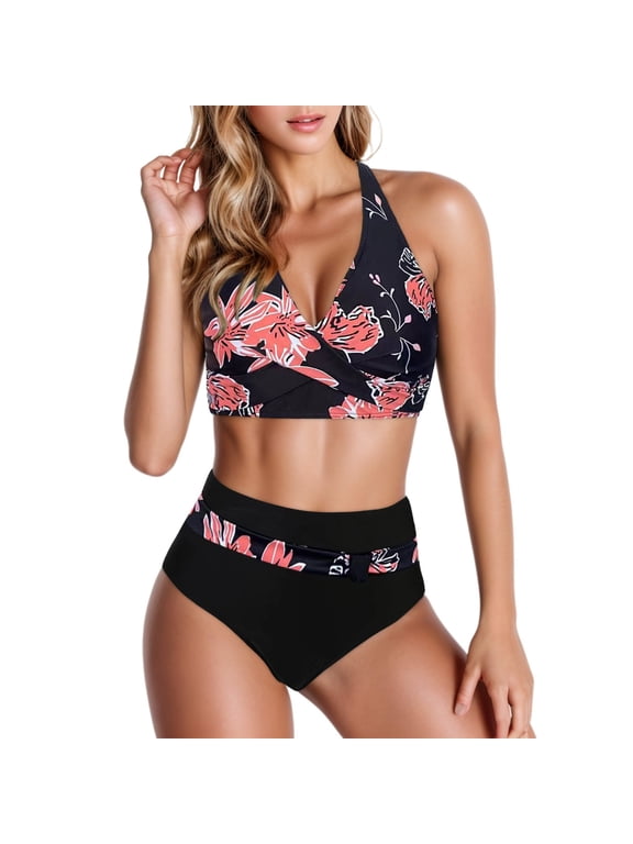 White Bikini Set Women's New Split Body Swimsuit Bikini Border Bikini Swimsuit