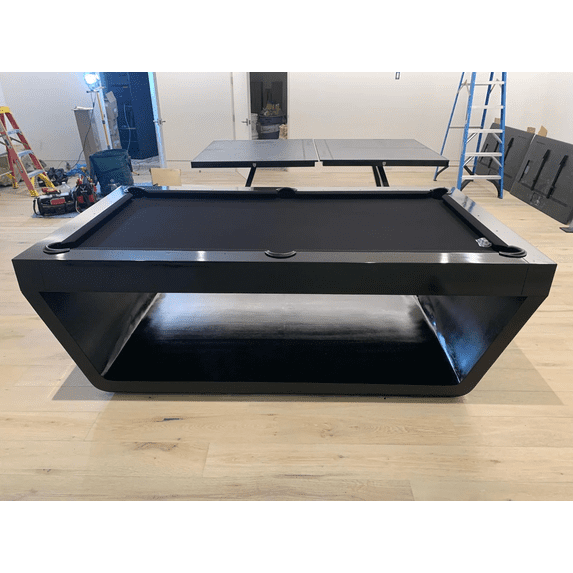 White Billiards Modern Customizable Pool Table