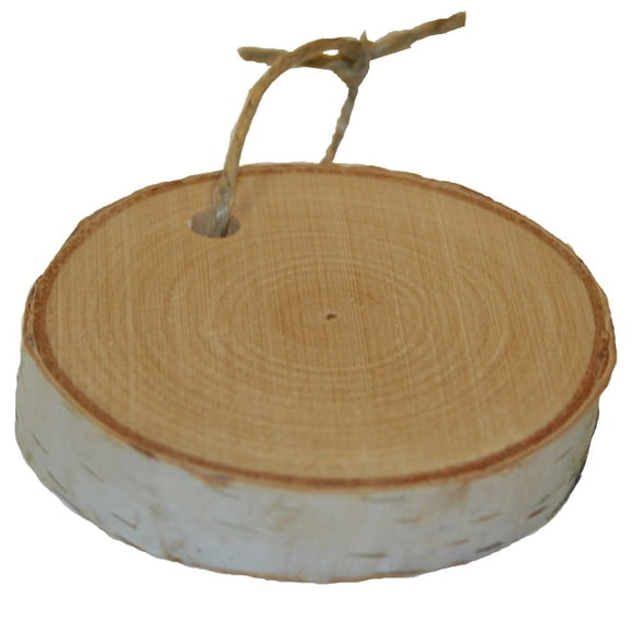 White Birch Ornaments (set of 8)