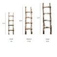 thumbnail image 1 of White Birch Wood Decorative Ladder, 1 of 8