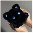 thumbnail image 1 of White/Black Cat Stuffed Animals, 6.3 inch Stuffed Animals White/Black Cats Plush, Cute Cat Plushies Toy, Soft Kitten Plushie Cuddle Pillow, Anime Plushie Doll, Cute Stuff Toys Gift - (Blue Eyes Cat), 1 of 9