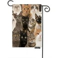 thumbnail image 1 of White Black Gray Cats Garden Flag Vertical Double Sided Portrait of Kitten Breed Cute Animal House Flags Home Burlap Banners for Outdoor Decor Lawn, 1 of 10