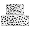 thumbnail image 1 of White and Black Of Leopard Print Kitchen Rugs Sets Of 2,Anti Fatigue Kitchen Mat Rugs Non Slip Washable,Decorative Kitchen Floor Mats for Kitchen,Sink,Laundry,17"x30"+17"x47", 1 of 7