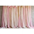 thumbnail image 1 of White Black Pink Draping Fabric Shimmer Wall Background Curtain Drapes Photography Backdrop Birthday Wedding rations, 1 of 8