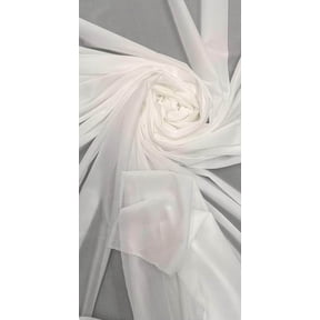 White & Black Tricot Fusible Interfacing – Soft, Lightweight, Stretchable Iron-On Stabilizer for Sewing, Apparel, and DIY Projects by Valentina Textiles Inc(1 Yard, White)