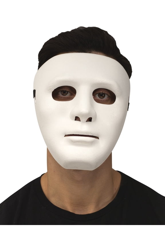 White Blank Mask