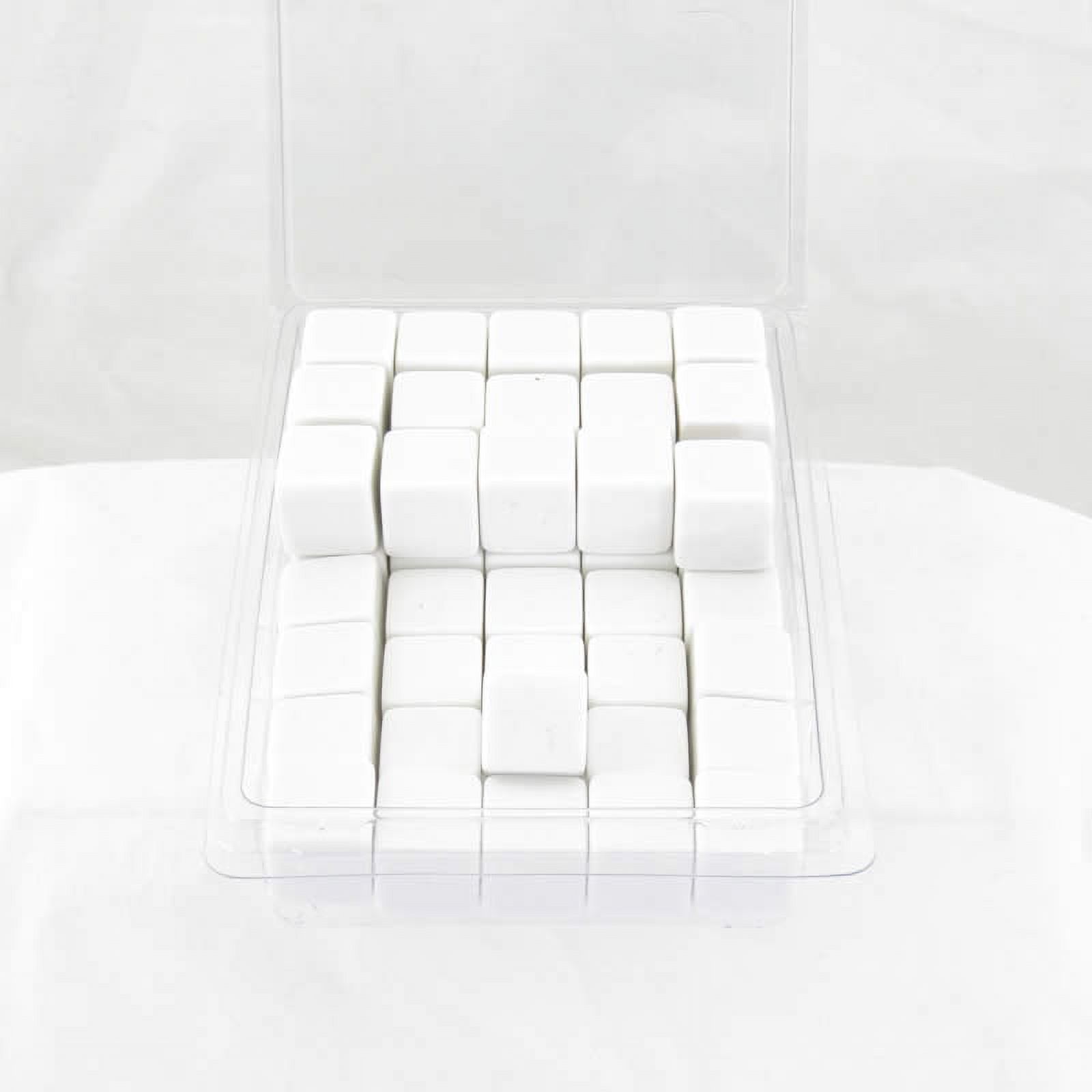 White Blank Opaque Dice Counting Cubes D6 16mm (5/8in) Bulk Pack of 50 Wondertrail