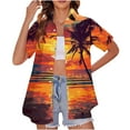 thumbnail image 1 of White Blouse for Women Dressy Casual Summer Womens T Shirts Loose Fit Multi Pack Generic Womens Tops Hide Belly, 1 of 7