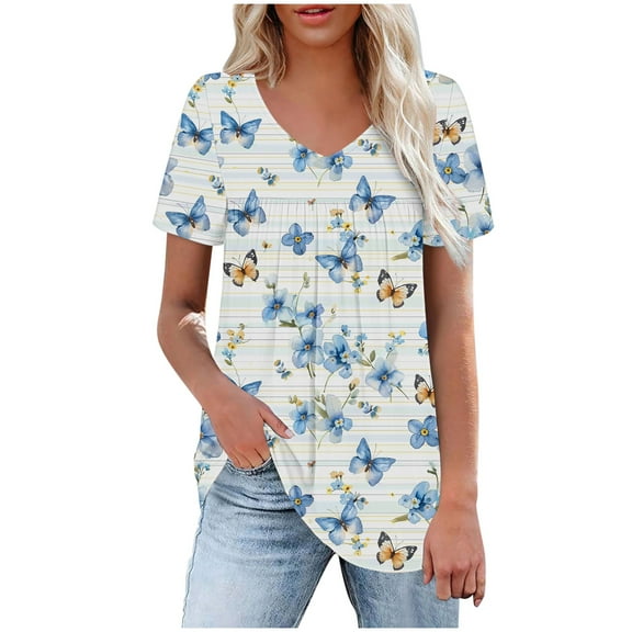 White Blouse for Women Dressy Cotton T Shirts Loose Fit My Orders Placed By Me