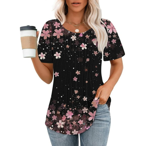 White Blouse for Women Dressy Elegant Work Out Shirts Gym Loose Funny Short Sleeve Tunic Tops for Women XS