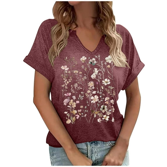 White Blouse for Women Dressy Fitted Basic Tees Fitted V Neck Womens Summer Tops Dressy Casual Cropped Generic Womens Tops Clearance Deals