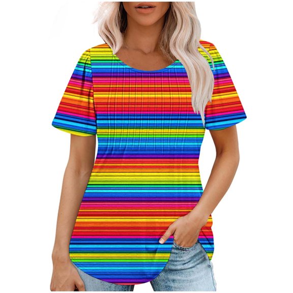 White Blouse for Women Dressy Fitted Womens Loose T Shirts Sexy Summer Clothes for Women 2025 Vacation