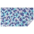 thumbnail image 1 of White and Blue Of Animal Print Rectangle Tablecloth 60"x102",Waterproof Polyester Rectangle Table Cloth, Wipeable Spillproof Polyester Tablecloth for Dining, Camping, Indoor and Outdoor, 1 of 6