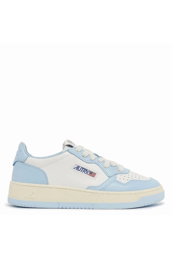 Ladies Blue Wmns Medalist Low Top Sneakers, Brand Size 35 ( US Size 5 )
