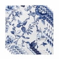 thumbnail image 1 of White Blue Spring Floral Cloth Napkins, Summer Botanical Hummingbird Washable and Reusable Dinner Napkins Set of 4, Table Napkin for Kitchen Party Birthday Wedding Hotel Housewarming 20"x20", 1 of 8