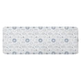 thumbnail image 1 of White Blue Sun Moon Cloud Star Pattern Kitchen Rug Mat,Kitchen Runner Rugs Non Skid Washable,Decorative Kitchen Floor Mats for Kitchen,Sink,Laundry,17"x47.2", 1 of 7