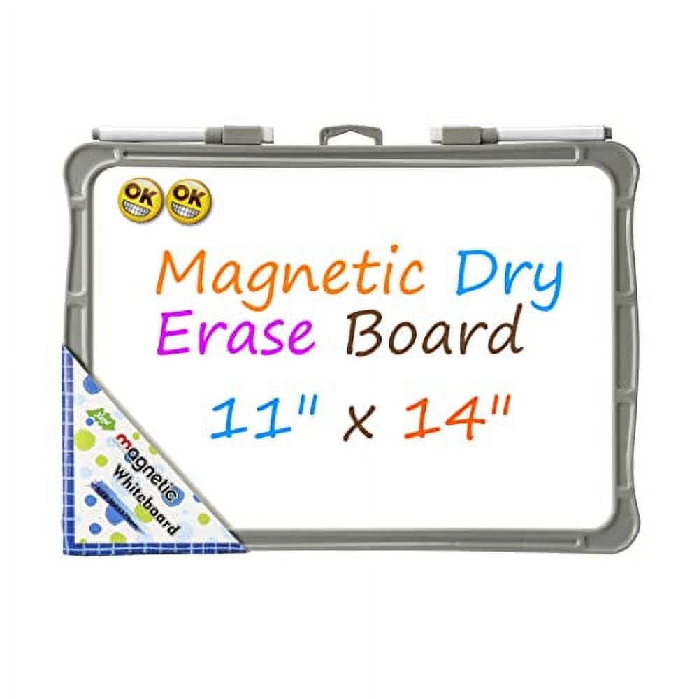White Board Dry Erase, Small White Board 11" x 14", Whiteboard