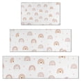 thumbnail image 1 of White Boho Bohemia Rainbow Hearts Pattern Kitchen Rugs Sets Of 3,Kitchen Runner Rugs Non Skid Washable,Decorative Kitchen Floor Mats for Kitchen,Sink,Laundry,17"x30"+ 17"x47" + 17"x59", 1 of 6