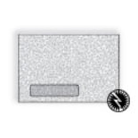 White Booklet Envelope (6" X 9") with Digi-Clear Window & Inside Security Tint, Laser Compatible 24 lb Digi-C Paper (SFI Certified), Smooth Laser Finish, Side Seams - Box of 500 Envelopes