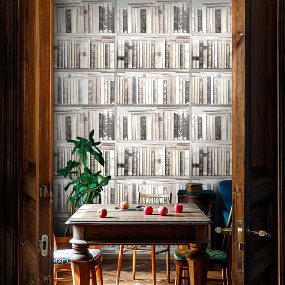 White Books Wallpaper