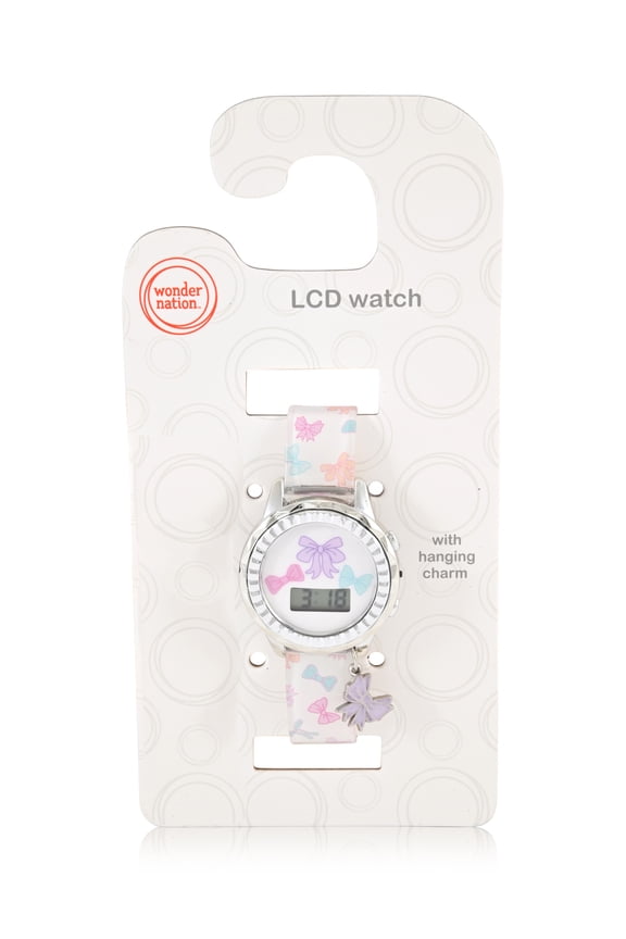 White Bow Round Bling