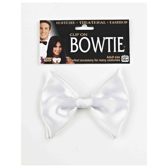 White Bow Tie Halloween Costume Accessory