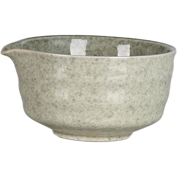White Bowl With Spout Perfect For Family Gatherings And Entertaining Events